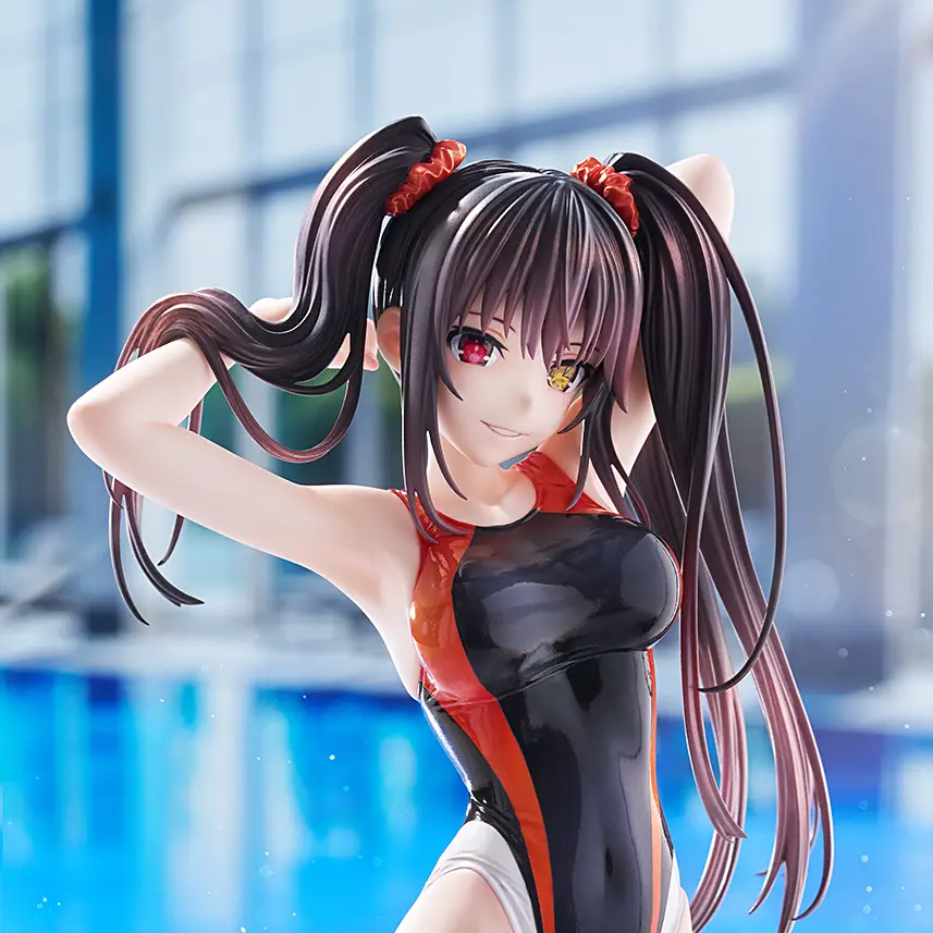 Figurine Kurumi Tokisaki Ver. Competitive Swimsuit de Date A Live par AMAKUNI